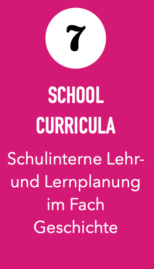 Symbolbild für Projektreihe 7 - School Curricula: Schulinterne Lehr- und Lernplanung im Fach Geschichte